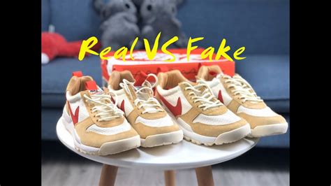 Tom Sachs x Nike Craft Mars Yard 2.0 Real VS Fake Comparison